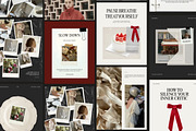 The Bordeaux Social Media Kit, a Social Media Template by Pani Temp. (Thumbnail 7 of 12)