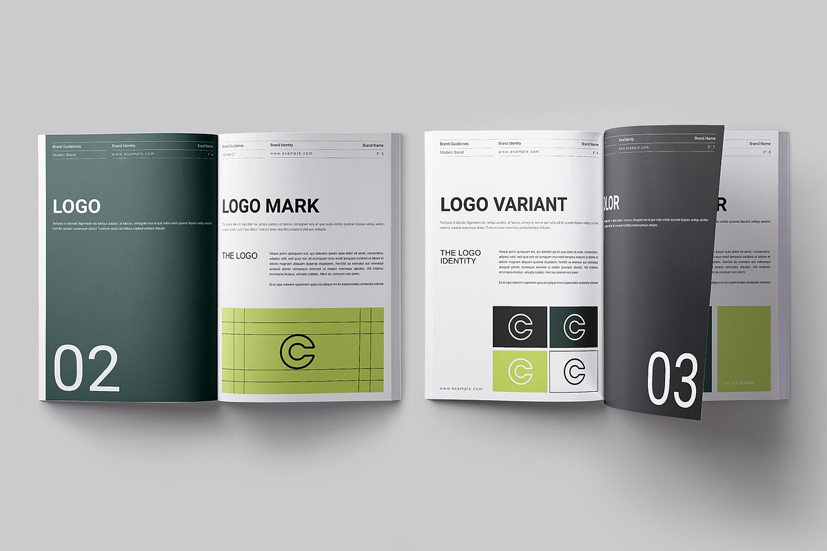 Brand Guideline Template, a Brochure Template by ElvinPrint (Photo 3 of 9)