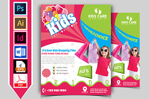 Kids Fashion Shop Flyer Vol-01