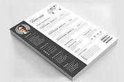 2-piece Elegant Resume set, a Resume Template by graphicforest (Thumbnail 5 of 9)