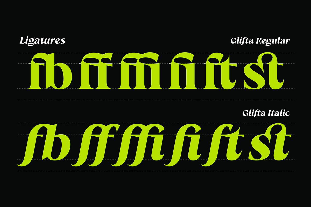 TNSC Glifta - Display Serif, a Serif Font by The Native Saint Club (Photo 3 of 14)