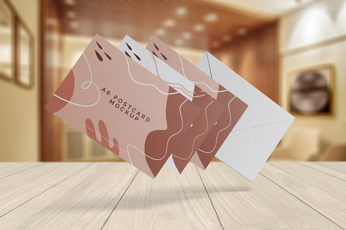 Flyer / Postcard Mockups, an Advertising Mockup by Graphic Deal (Photo 8 of 10)