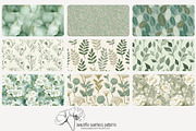 70 sage green seamless pattern, a Pattern Graphic by Poppy Lane Studio (Thumbnail 9 of 10)