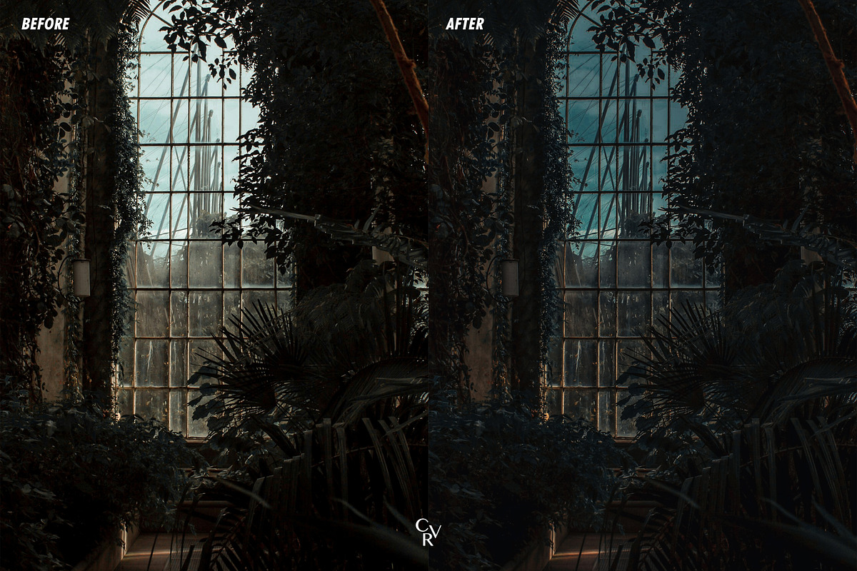 15 Witchy Lightroom Presets, a Preset Add-On by CVR Presets (Photo 4 of 7)