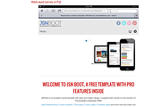 JSN Boot - Joomla Free Theme, a Websites & App Template by JoomlaShine (Thumbnail 3 of 5)