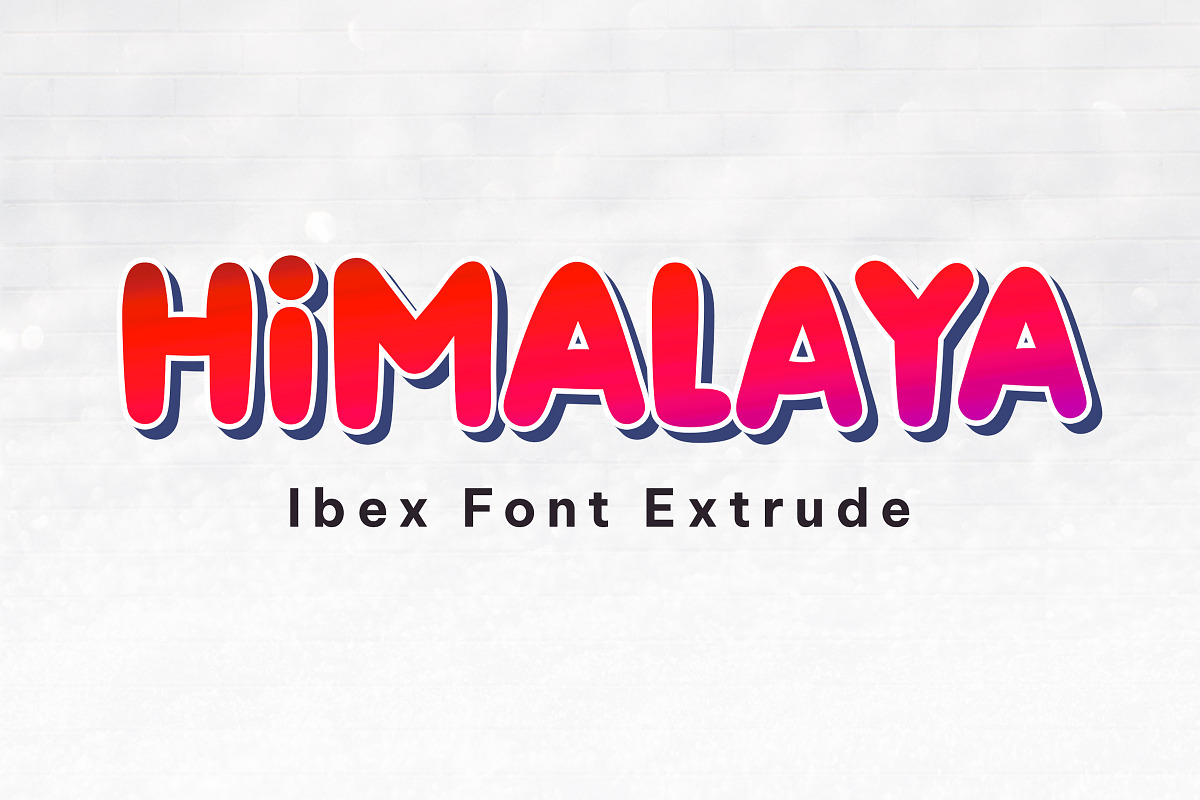 Ibex - Display Font, a Sans Serif Font by Fontcastle (Photo 3 of 8)