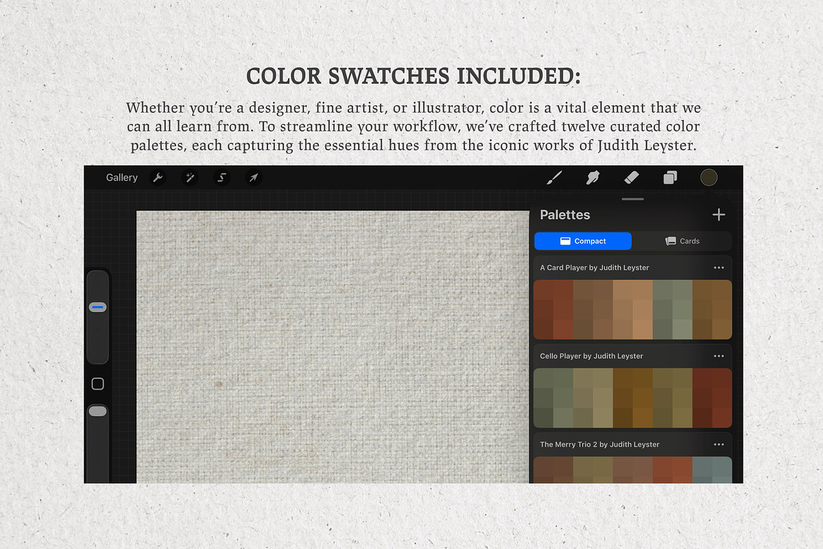 Judith Leyster Procreate Kit, a Brush Add-On by Digi Life (Photo 8 of 9)