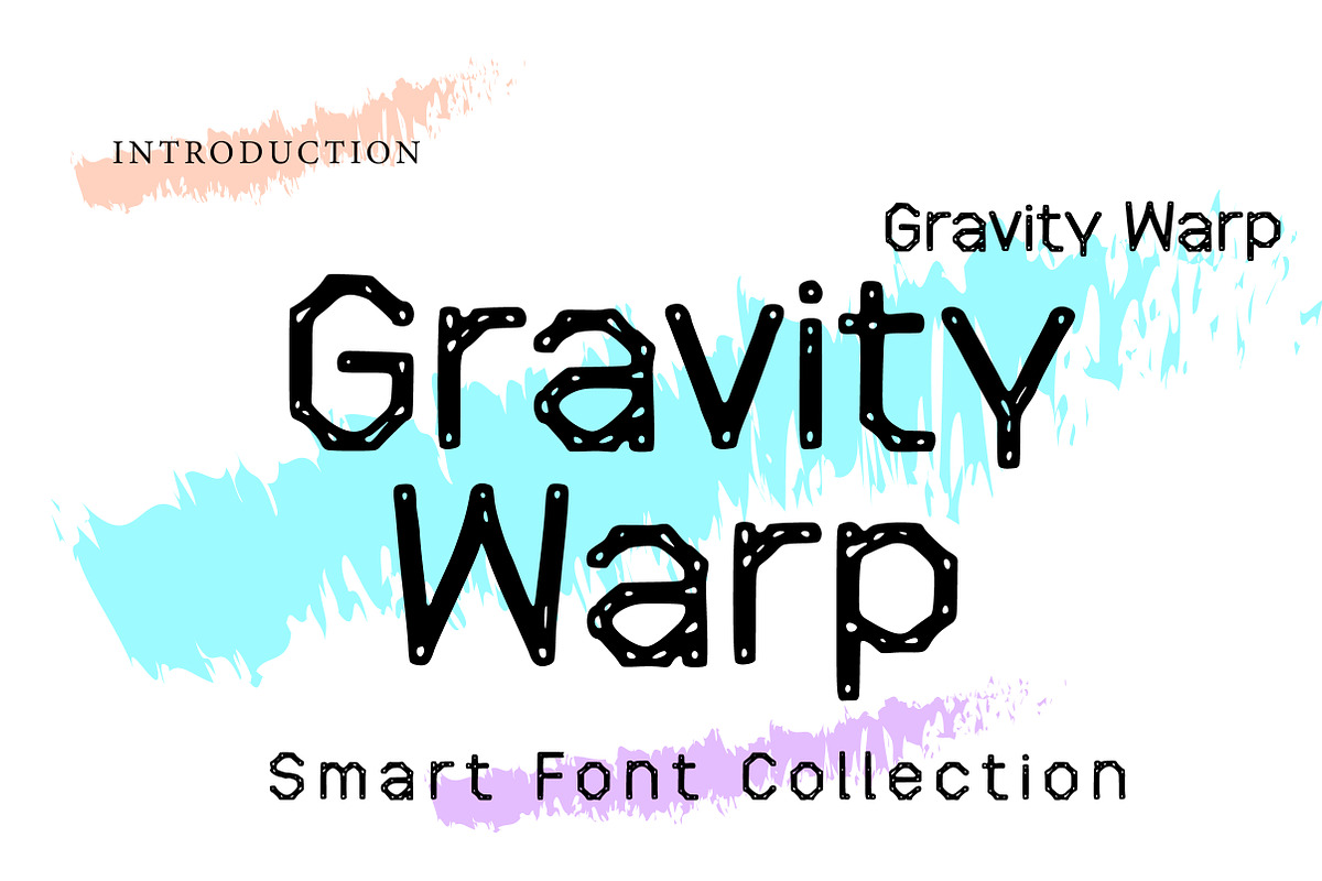 Gravity Warp, a Slab Serif Font by Wow Magic (Photo 1 of 3)
