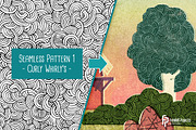 10 Foliage Seamless Pattern Overlays, a Graphic by Fendell Projects (Thumbnail 3 of 13)