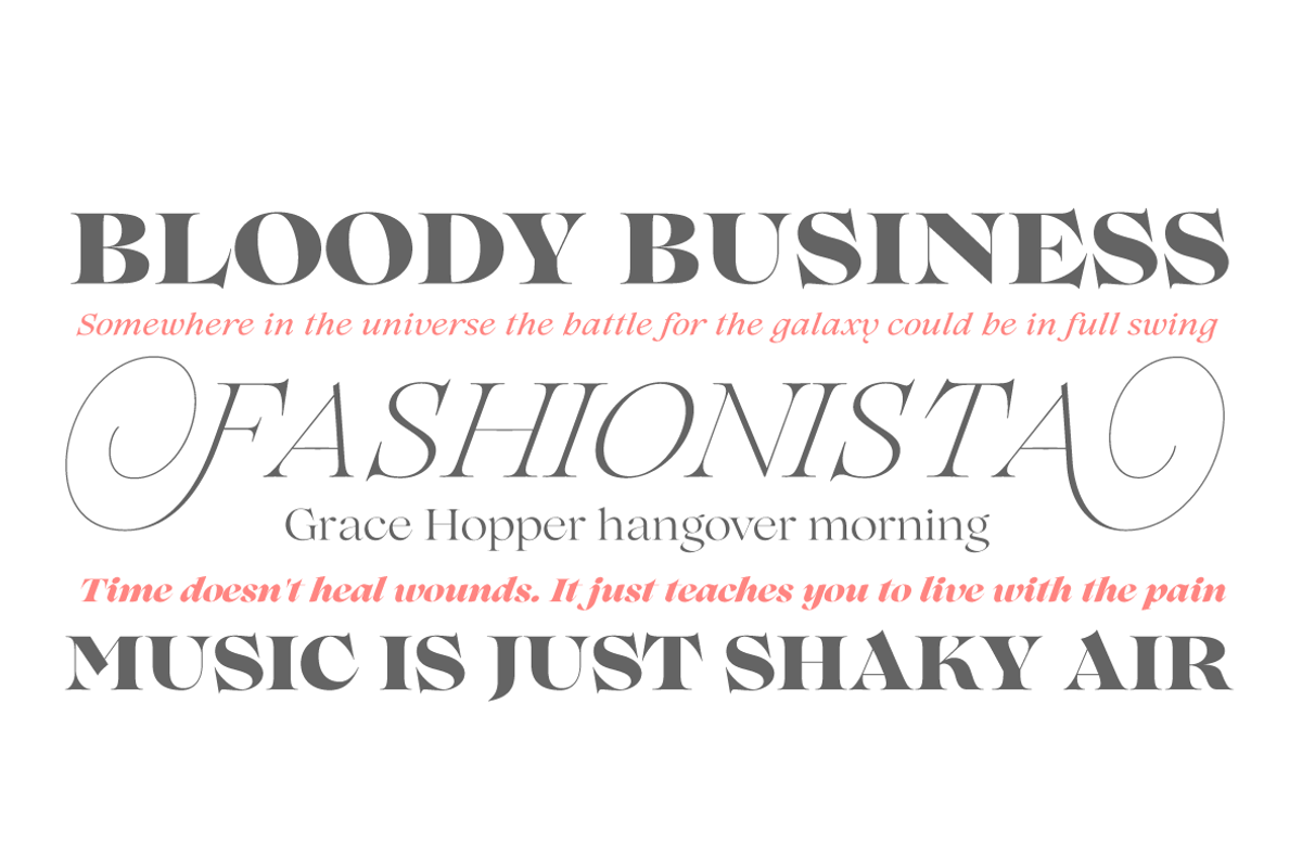 Lovelace - 30 fonts, a Serif Font by Zetafonts (Photo 10 of 15)