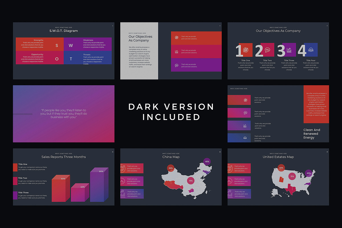 Marketing Pitch Deck PowerPoint, a Presentation Template by slidequest