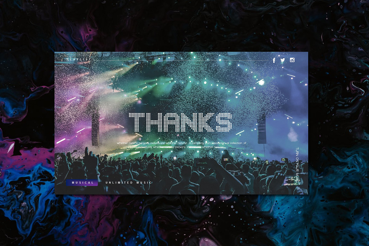 PLAYLIST | Keynote Template, a Presentation Template by Barland Design (Photo 12 of 13)
