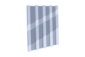 Building material. Metal, an Object Illustration by Things for designers