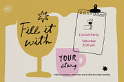 Doodle Frames & Tiny Elements, an Object Illustration by happpydesign (Thumbnail 5 of 10)