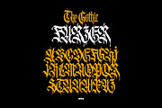 Gothic vector letters - 031, an Object Graphic by GeekClick (Thumbnail 9 of 17)