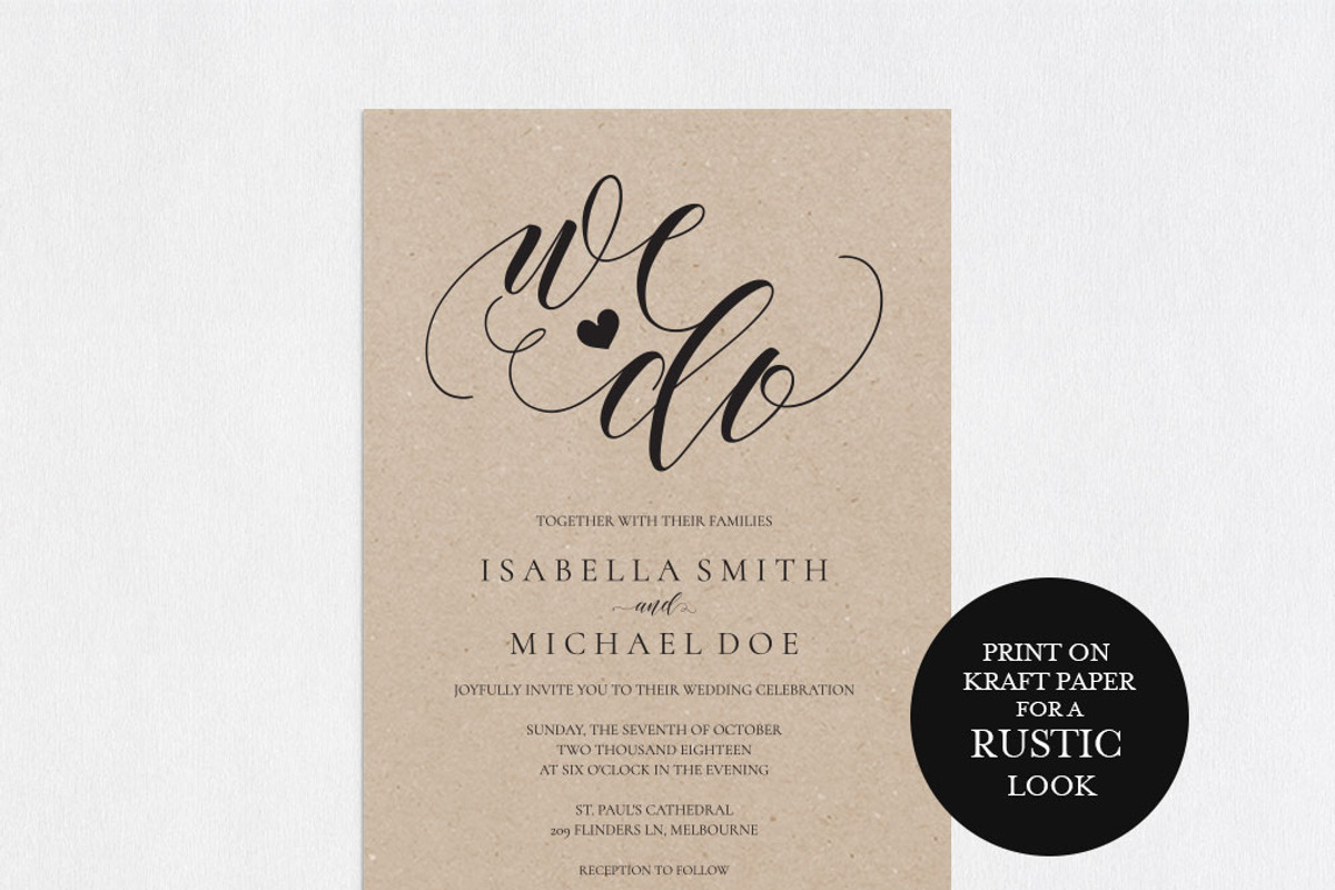 Invitation Template SHR434, an Invitation Template by Shafura_Wedding (Photo 2 of 5)