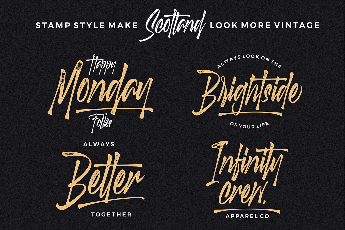 Scotland Stories | Modern Script preview 6