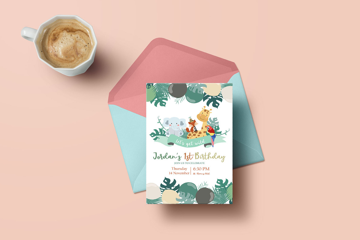 Cute safari set print and pattern, an Animal Illustration by Piixypeach (Photo 3 of 10)