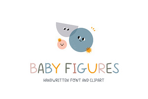 Baby Figures Handwritten Font