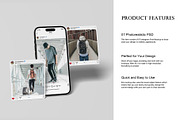 Social Media Instagram Mockup, an iPhone Mockup by Lxadesign (Thumbnail 5 of 9)