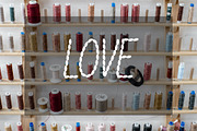 Stitched Love Font, a Font by vladocar (Thumbnail 4 of 8)