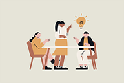 Soft Skills Concept Illustration, a Work Illustration by Jump Studio (Thumbnail 9 of 10)