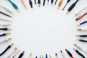 A collection of various cables, a Photo by Pavel_design