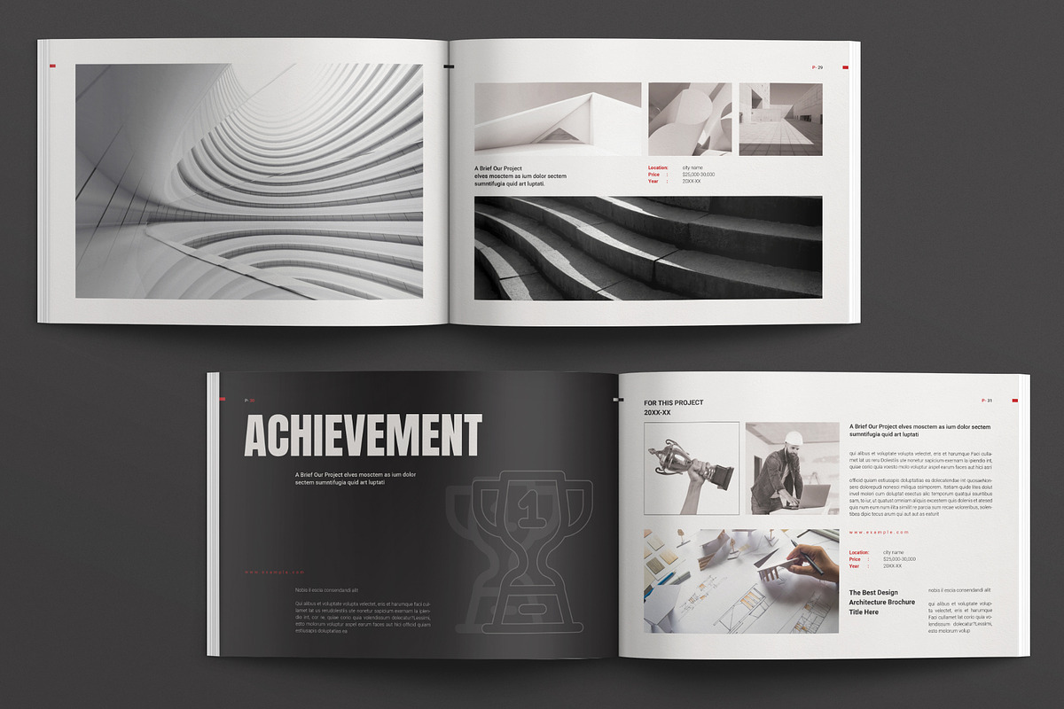 Architecture Portfolio Landscape, a Brochure Template by E-Type (Photo 11 of 12)