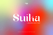 Suika a Modern / Vintage Font, a Serif Font by Lettertype Studio (Thumbnail 2 of 15)