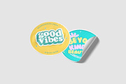 Sticker Mockup, a Product Mockup by Pexelcorner (Thumbnail 4 of 5)