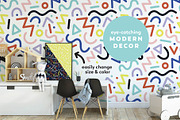 Squiggle - Abstract Memphis Patterns, a Pattern Graphic by Anugraha Design (Thumbnail 6 of 7)