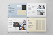 Minimalist brand guidelines, a Brochure Template by Proonty (Thumbnail 7 of 9)