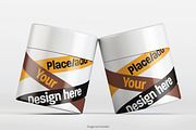 Mini paper tube mockup bundles, a Packaging Mockup by Ambo Ampeng (Thumbnail 14 of 36)