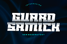 Guard Samick - Font