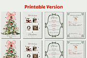 Customizable christmas card template, a Card Template by Prodesign (Thumbnail 3 of 5)
