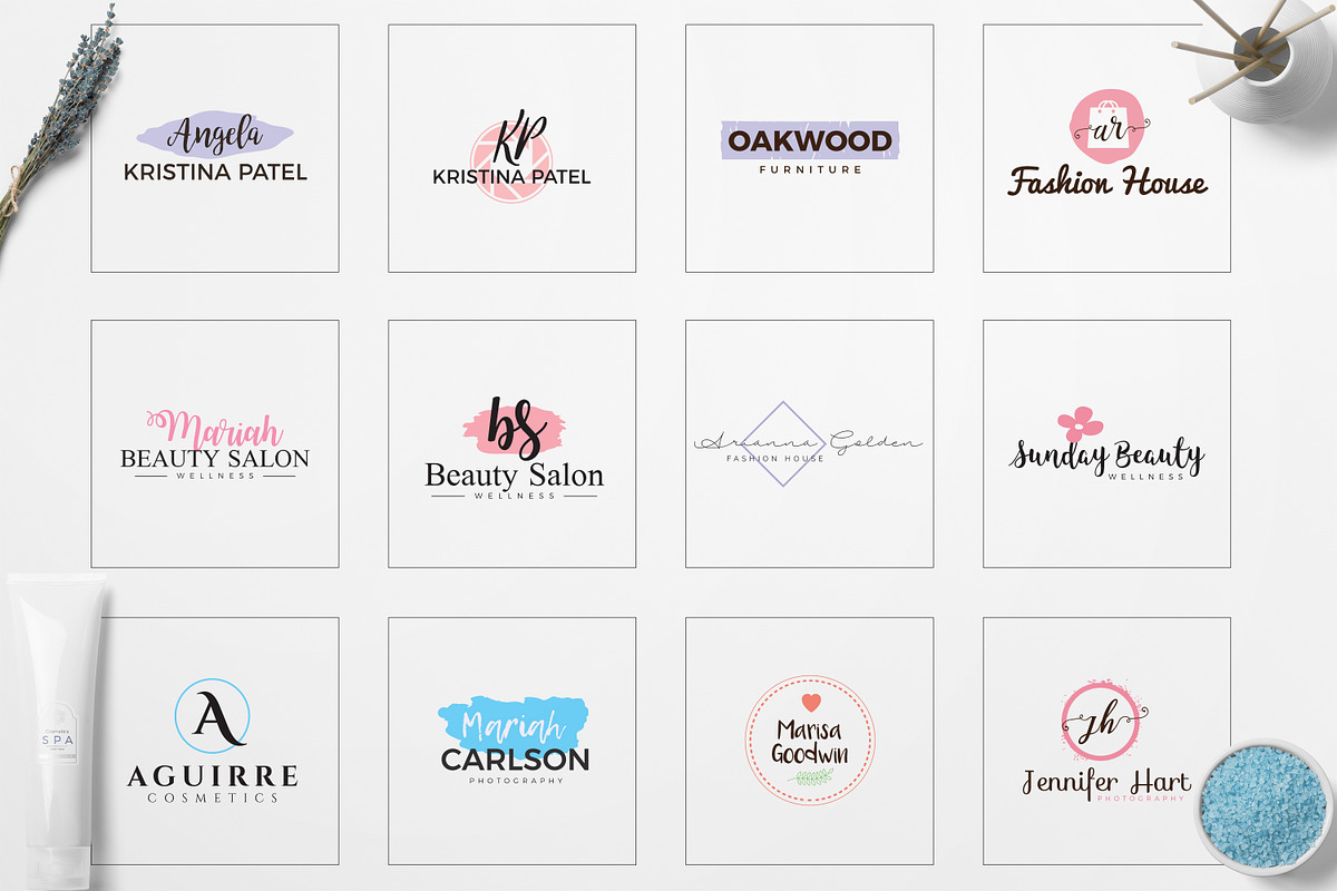 520 Premade Logo Bundle + Bonus, a Branding & Logo Template by XpertgraphicD (Photo 35 of 76)