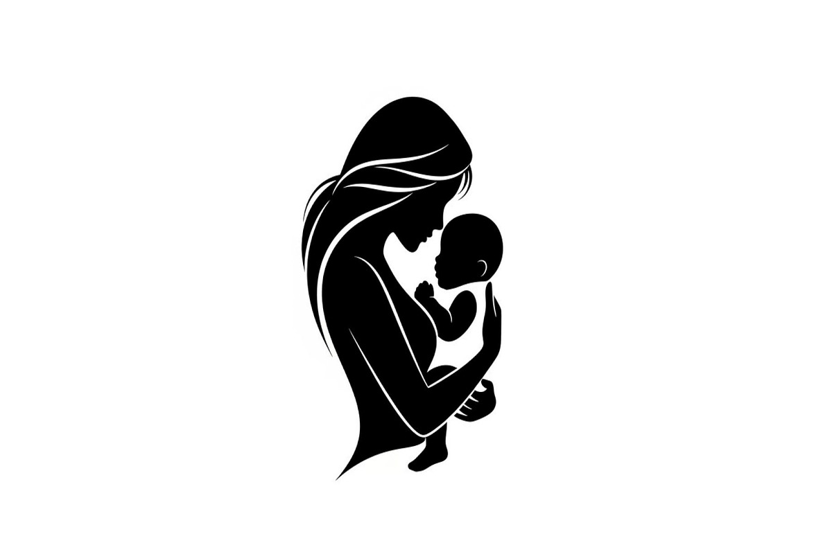 50 Mother and Baby Silhouette Bundle, an Illustration by Creativeshirt (Photo 37 of 48)