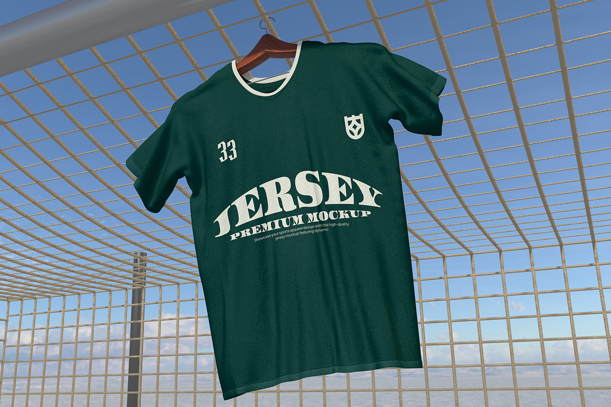 Jersey Wave Mockup, a Shirt Mockup by Permadi Creative (Photo 2 of 5)