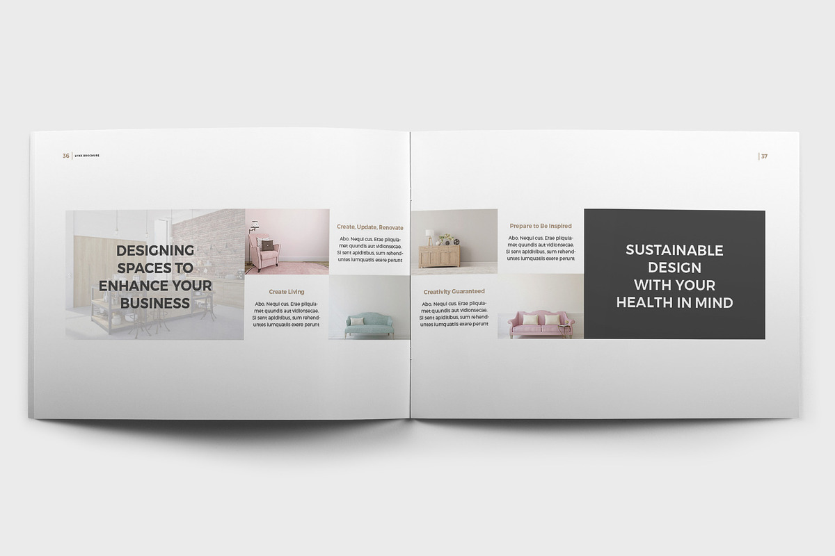 Lynx Brochure Template, a Brochure Template by SlideStation (Photo 8 of 13)