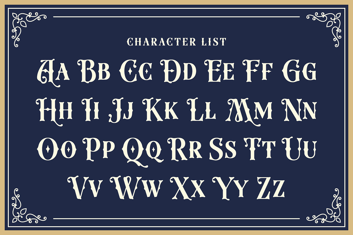 Harmesh - Classic Magical Fantasy, a Serif Font by Typia Nesia (Photo 2 of 12)
