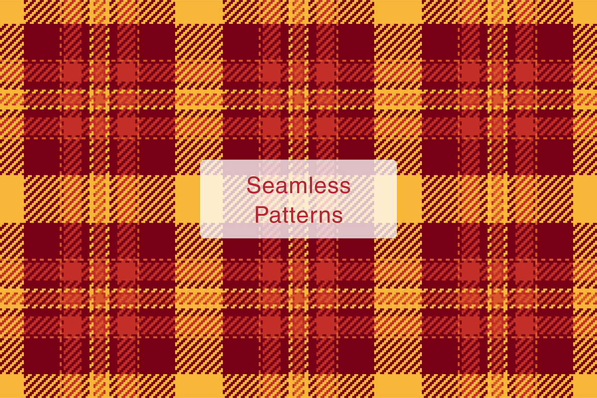 #177 Golden Autumn Plaids, a Pattern Graphic by Plaid4You (Photo 3 of 5)
