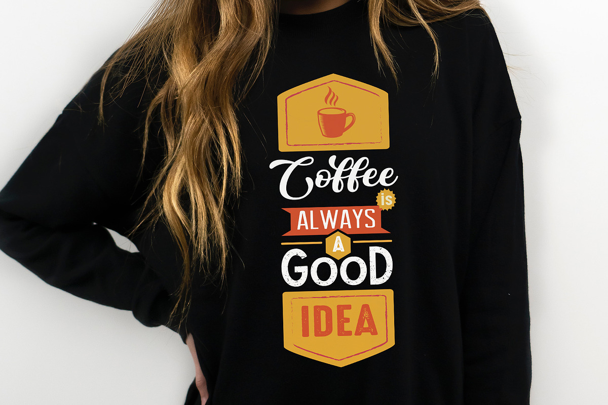 Coffee Quotes SVG Files Vol 5, a Decorative Illustration by Tosca Digital (Photo 6 of 6)