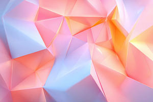Colorful abstract geometric background, an Abstract Photo by AlyaAnd