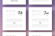 Minimalist 2025 Calendar Template, a Social Media Template by MightyDesign (Thumbnail 4 of 8)