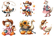 Cute Cowgirl Png Goose Bundle, an Illustration by DreamArtGraphic (Thumbnail 3 of 6)