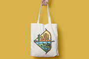 desert and mountain views on the bow, a Seasonal Illustration by gunaonedesign (Thumbnail 4 of 4)