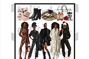 Lady Boss Clipart, an Illustration by CraftCrateShop (Thumbnail 2 of 8)
