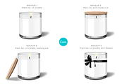 Candle Jar Mockup for Canva, a Household Mockup by Mockup Scene (Thumbnail 4 of 22)