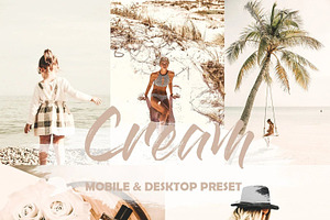 10 Cream Blogger Lightroom Presets