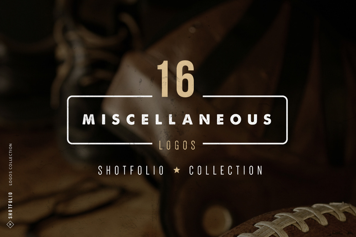 16 Miscellaneous Logos, a Branding & Logo Template by Julian Shop (Photo 1 of 5)